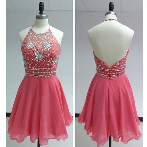 Watermelon Homecoming Dress