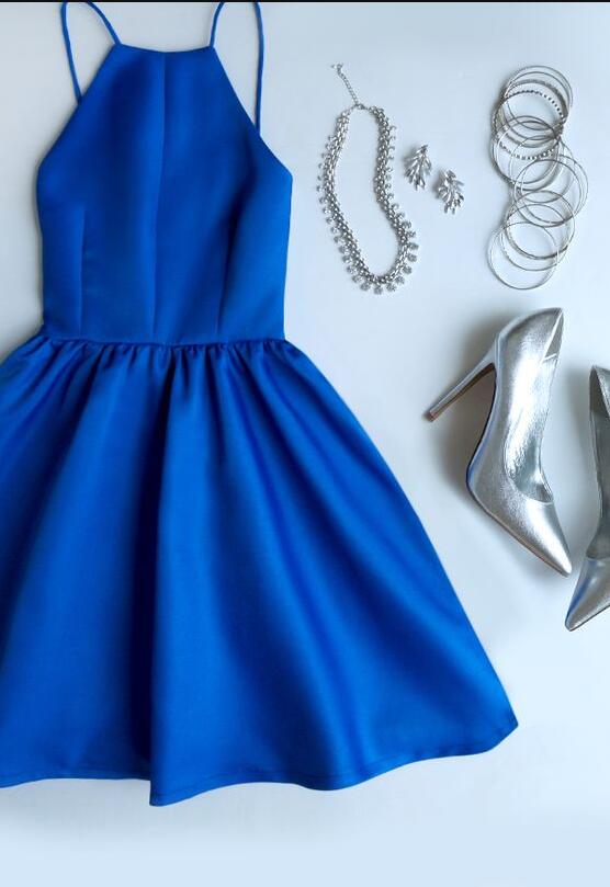 Backless Homecoming Dresses, Chic , Backless Short Prom Dress ...