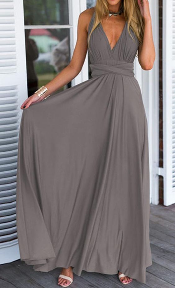 Simple Grey Dresses