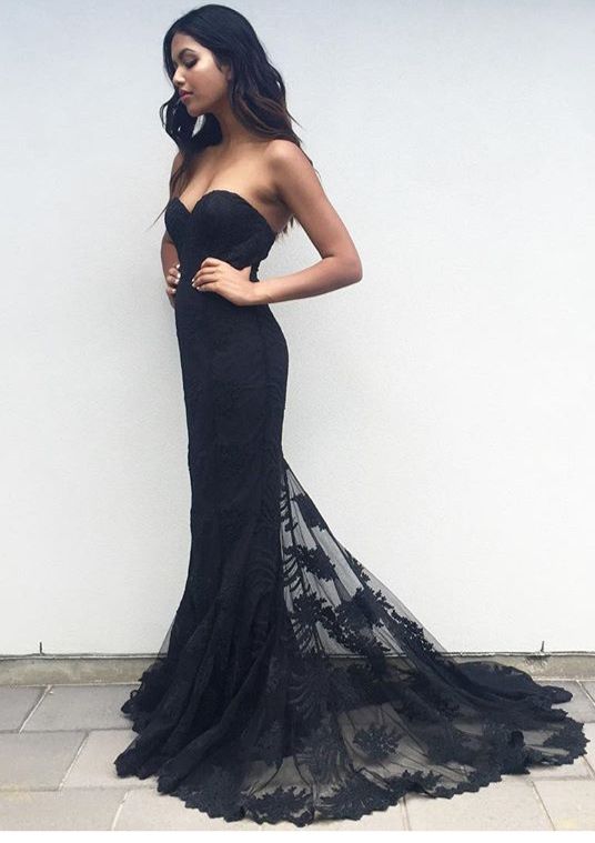 long black dress formal