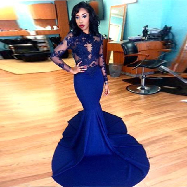 Stretch Satin Long Formal Dresses