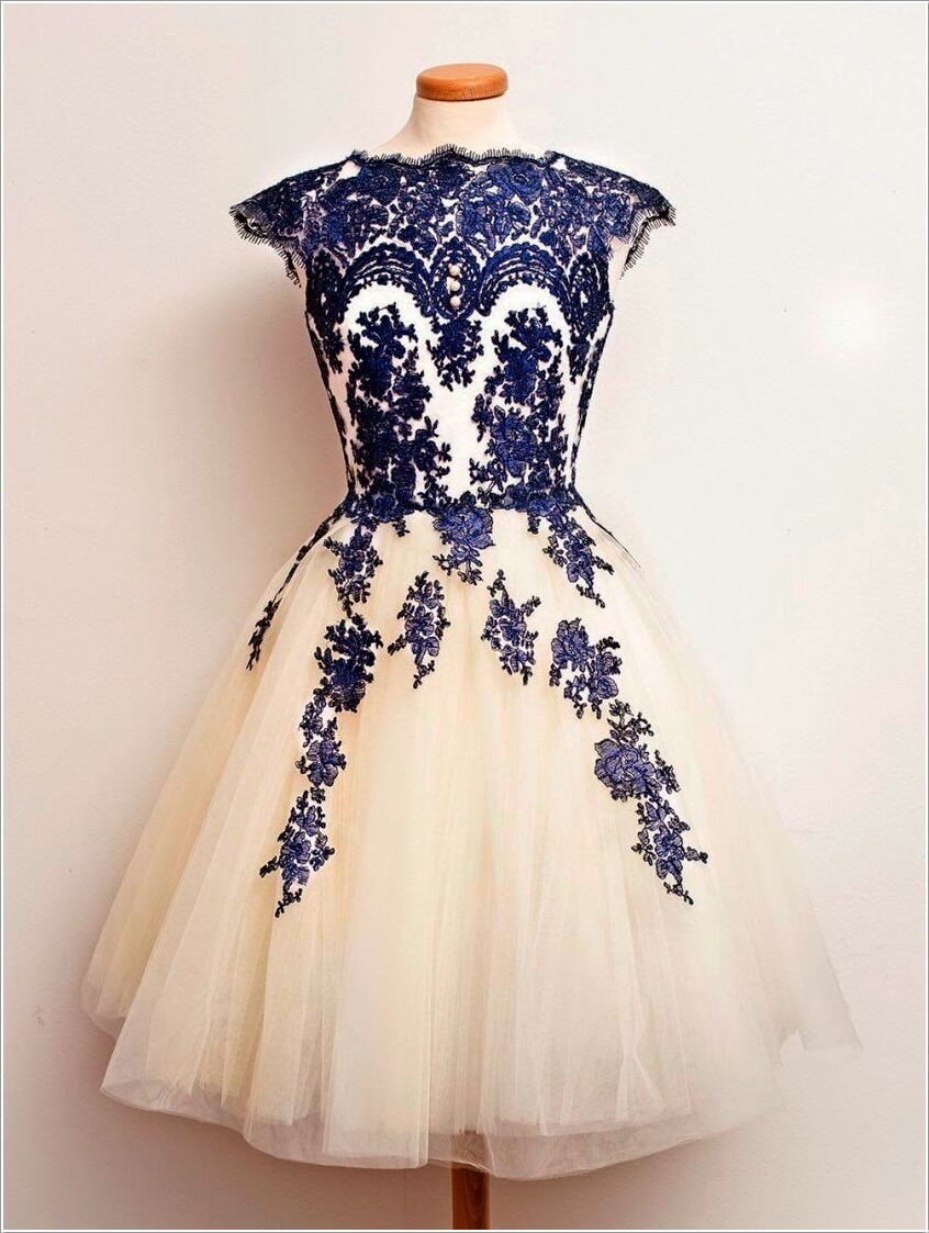 50s style homecoming dress