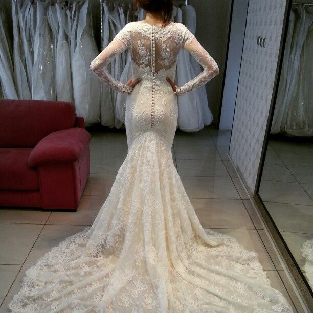 Vintage Wedding Dress Buttons On Back