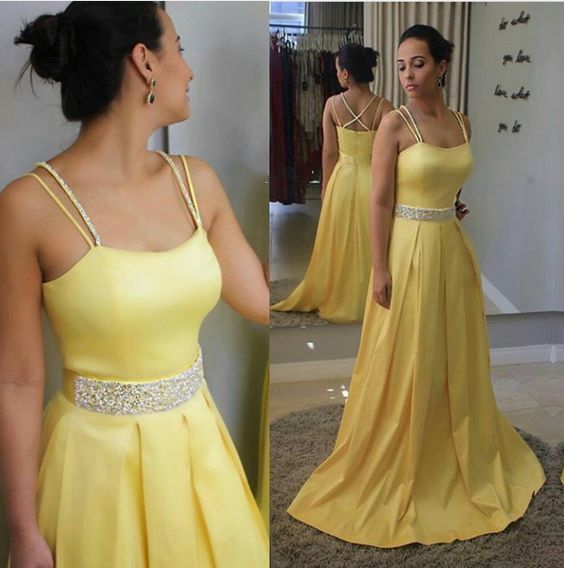 pastel yellow formal dress