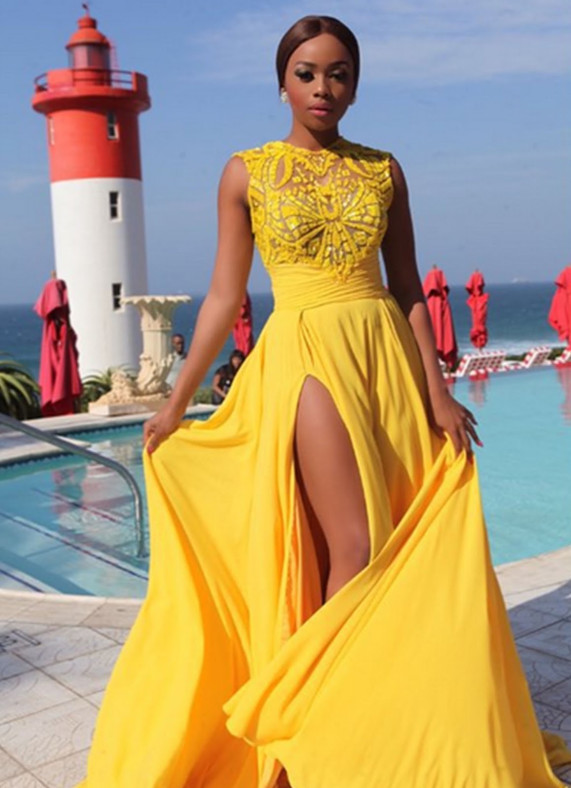 Yellow Evening Dresses
