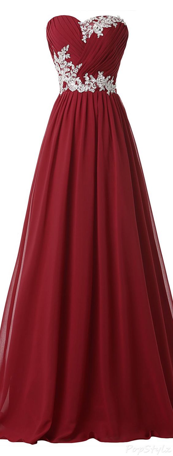 Burgundy Prom Dress,floor Length Chiffon Prom Dresses,prom Gowns With